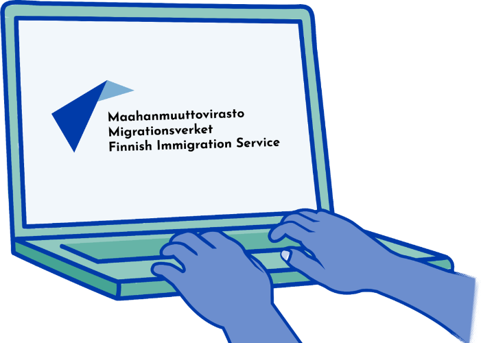Kädet näppäimistöllä